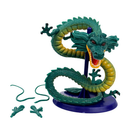 Anime Shenron Figura Brinquedos DBZ Dragão Ciano Desenho Animado Feito à Mão PVC Estatueta Decoração Modelo de Aniversário Bonecas Presentes de Aniversário Crianças