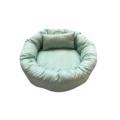 Cama para Pets para Todas as Estações - Tapete para Gatos e Almofada para Cães de Verão com Acolchoamento de Algodão | Móvel Versátil para o Conforto e Descanso Interno do seu Pet