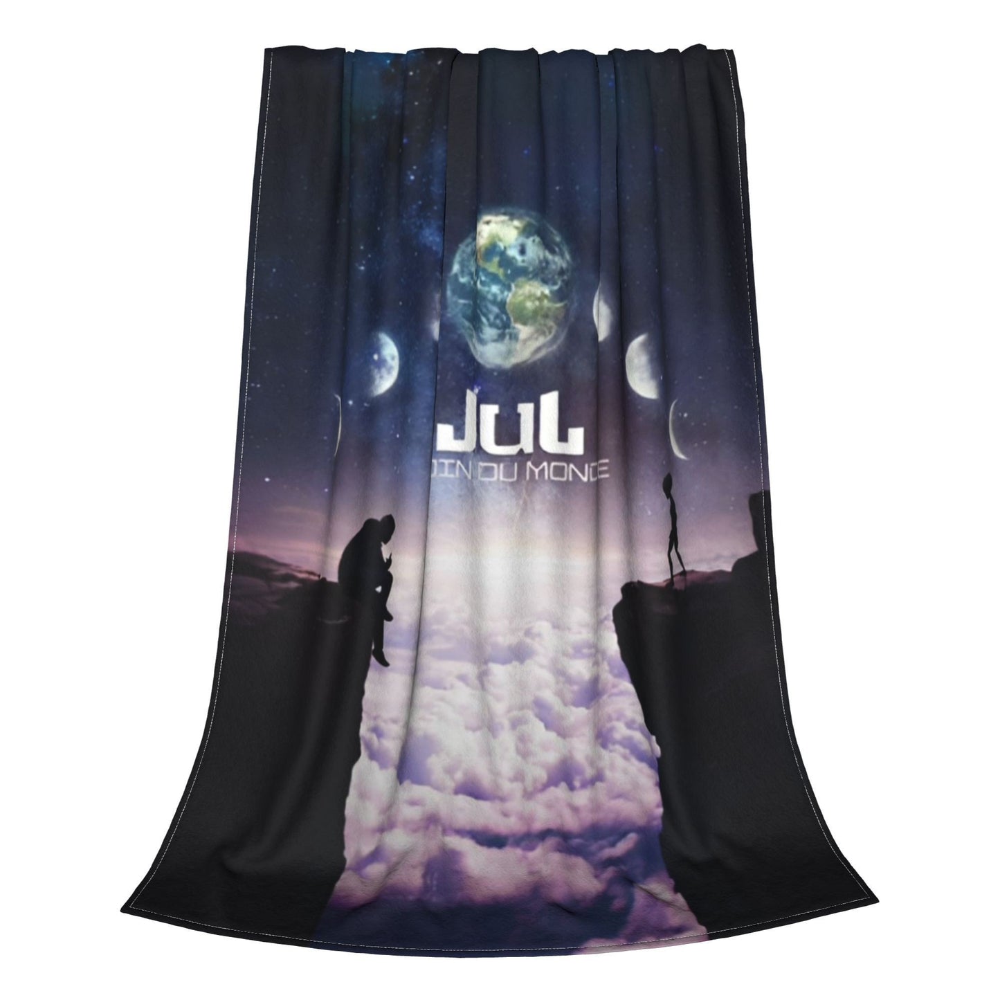 JuL C'est Pas Des Lols Cobertores de Lã Rapper Francês Mantas Leves para Cama Viagem Quilt de Quarto