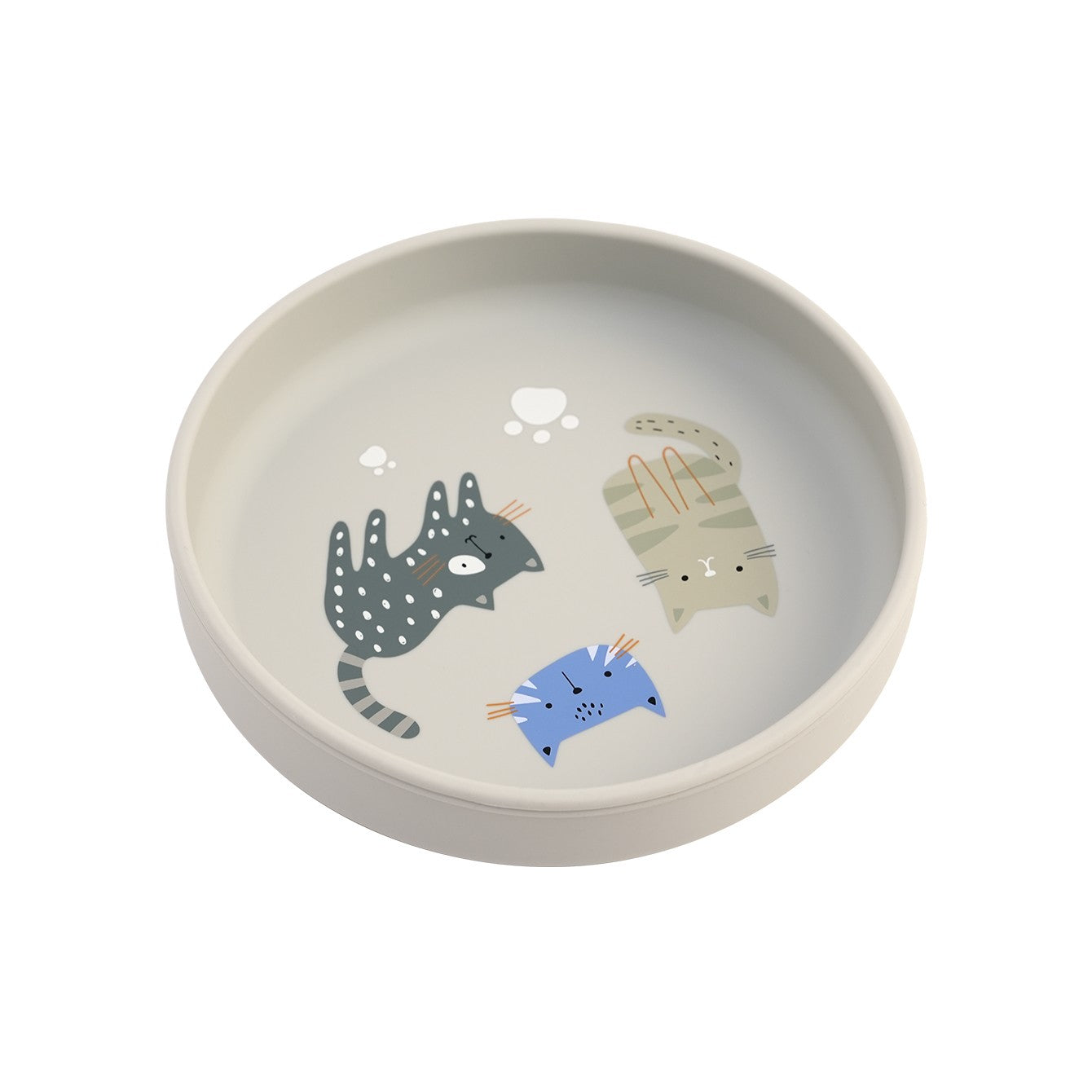 1PCS Dinosaur Silicone Baby Plate BPA Free Cartoon Food Tray For Toddlers Self Feeding Training 6M+ Easy Clean Tableware