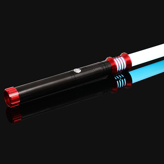 Luke RGB 16 Color Variable Metal Handle Lightsaber With Hitting Sound Effect FX Duel Lightsaber Metal Aluminum Handle Lightsaber