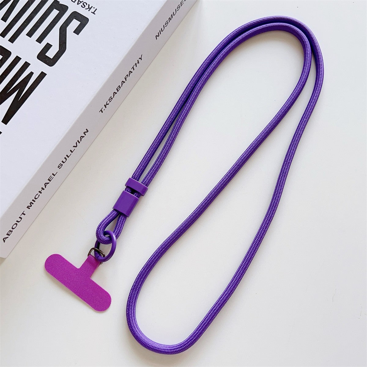 1 Peça Cordão Universal Longo para Celular Alça de Pescoço ou Transversal com Clipe de Conexão para Capa