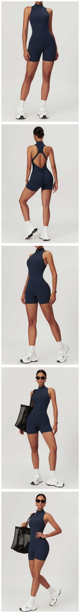 New Sexy Sports Set Women Gym Set Shorts Training Yoga Clothes Women Rompers Stretch Sports Jumpsuit Female Workout Bodysuits