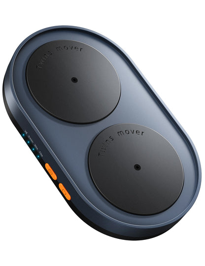 Vaydeer Dual Turntable Mouse Mover with Adjustable Intervals and ON/Off Switch, Undetectable & Noiseless Mouse Jiggler Simulates
