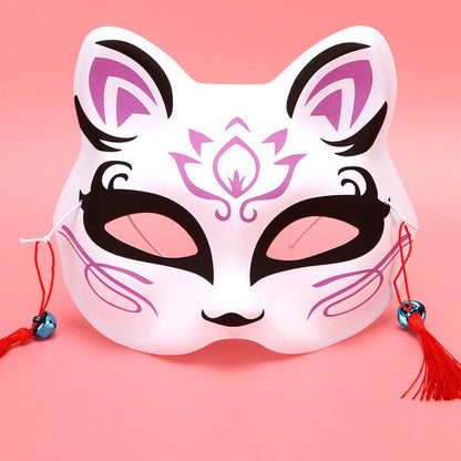 Japanese Anime Demon Slayer Mask Cosplay Thicken Plastic Masks Halloween Party Costume Props Fox Mask