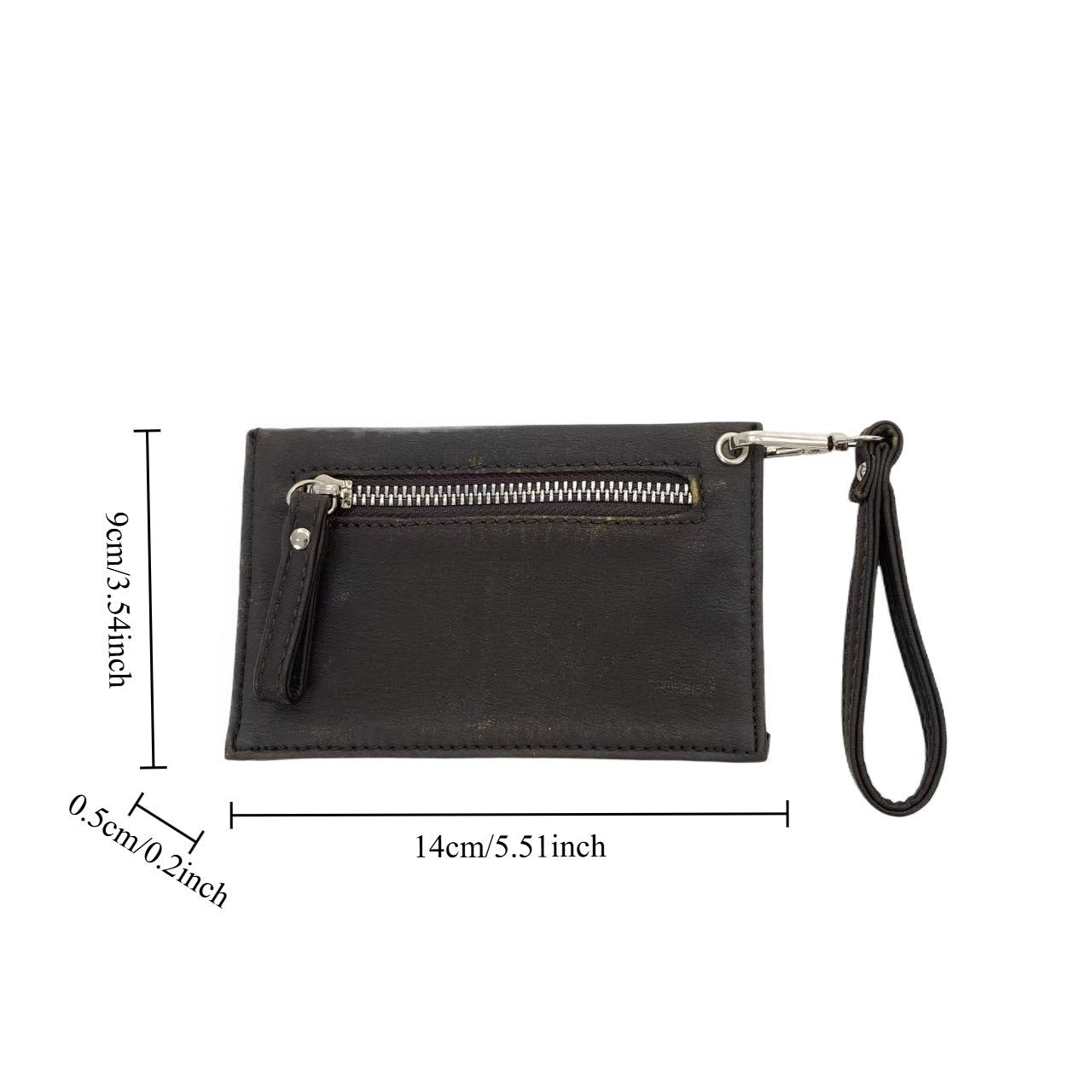 Y2K vintage matching small change bag, spicy girl street personality big bag, strap small card bag