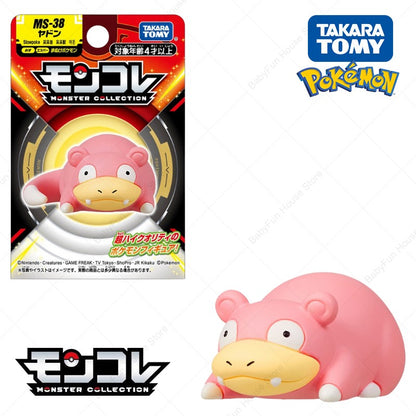 Original Takara TOMY Pokemon Ditto Jigglypuff Figure Toy Dedenne Slowpoke Mega Gyarados Lucario Gengar Anime PVC Model Doll Gift