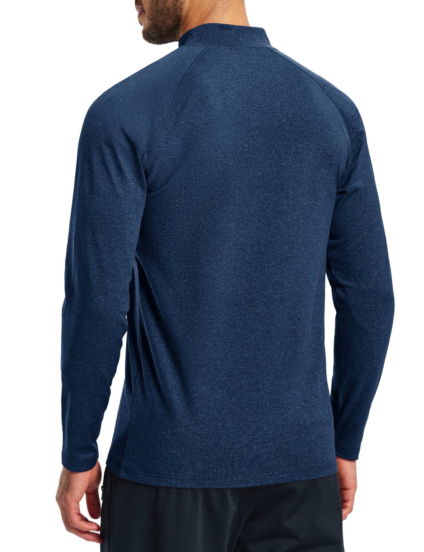 TACVASEN Men's Thermal Shirts Long Sleeve Micro-fleece Fleece Lined Base Layer Undershirts Athletic Warm Winter Workout Top