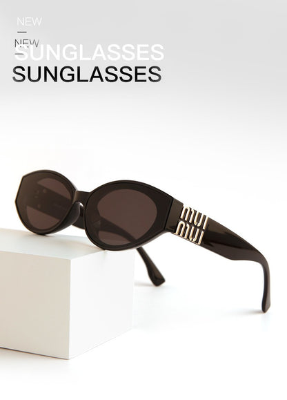 2025 Glamour Fashion Women Sunglasses Luxury Oval Designer Men Glasses Trend Classic Brand Unisex Shades UV400