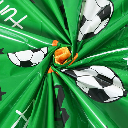 Football Theme Tablecloths Football Birthday Party Decorations Football Rectangular Plastic Table Cover for Game Day Parties