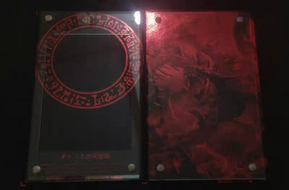 Yu-Gi-Oh Anime Personagem Card Brick Deus Egípcio O DRAGÃO ALADO DE RA Acrílico Banhado a Ouro Brick Cartas de Exibição Não Incluídas