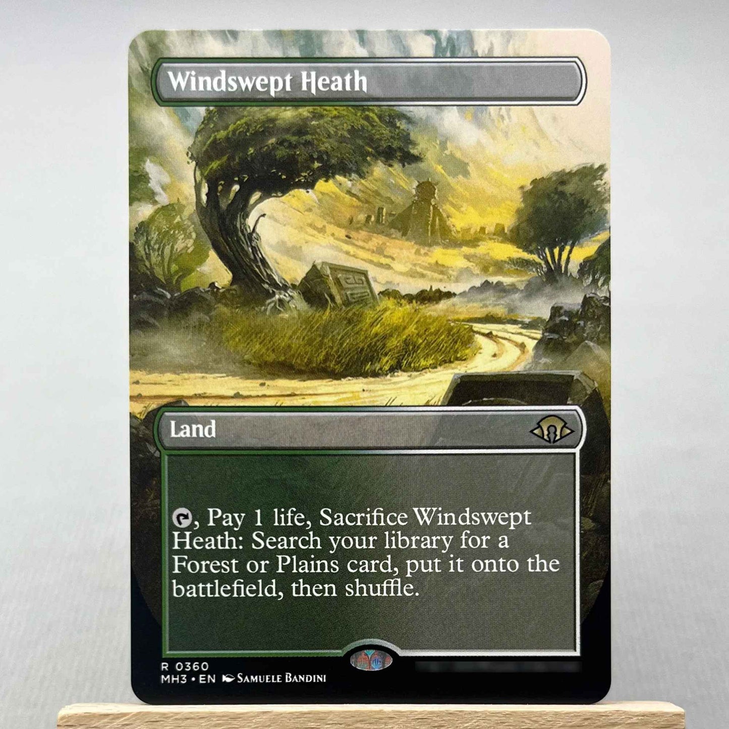 MH3 MH2 HOLO10-03 TCG Cartas Mágicas para Proxy de Jogo Caseiro terreno de busca Marsh Flats a Arid Mesa Misty Rainforest gathering