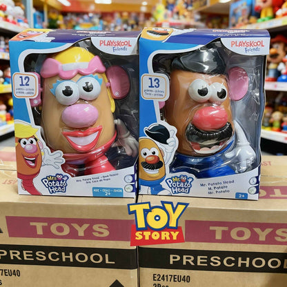 Disney Toy Story Mr. Potato Head Bonecos de Ação Mrs. Potato Head Figuras de Brinquedo Decoração de Quarto Presente Brinquedo para Crianças