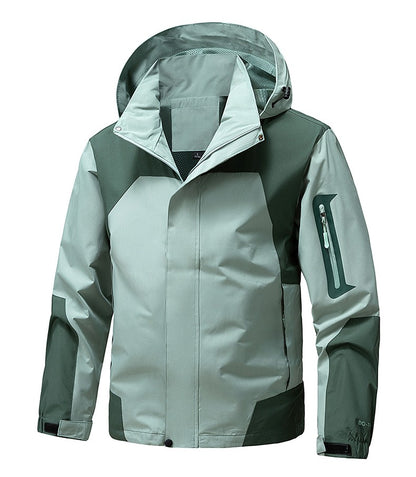 CHRLCK Unisex Waterproof Running Jackets Windproof Windbreakers Spring Autumn Women Hiking Camping Fishing Trekking Coats