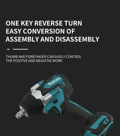 Makita DTW700 18V Chave Elétrica Sem Fio Sem Escovas Parafusadeira Furadeira Frete Grátis Ferramentas Elétricas de Alto Torque Chave de Torque