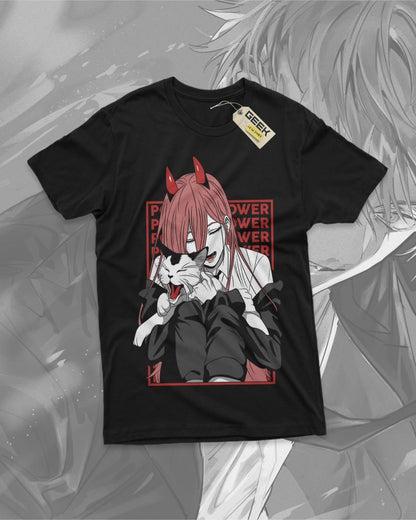 Reze graphic t shirts y2k anime oversized all cotton streetwear chainsaw man short sleeve top harajuku goth t shirt men clothing