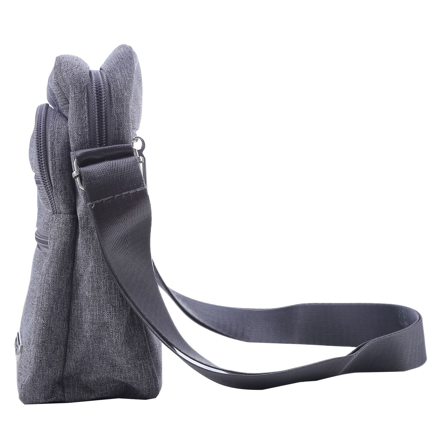 Men's Shoulder Bag Business Leisure Large Capacity Portable Handbag Zipper Multi Layer Waterproof Summer Male's Crossbody Bags