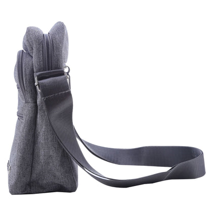 Men's Shoulder Bag Business Leisure Large Capacity Portable Handbag Zipper Multi Layer Waterproof Summer Male's Crossbody Bags