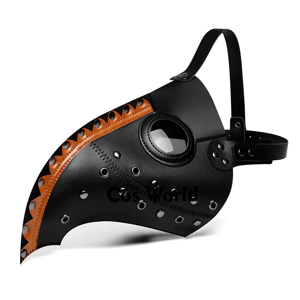 Halloween Plague Doctor Mask Steampunk Gothic Bird Beak Props for Party Carnival Cosplay Costumes Masquerade