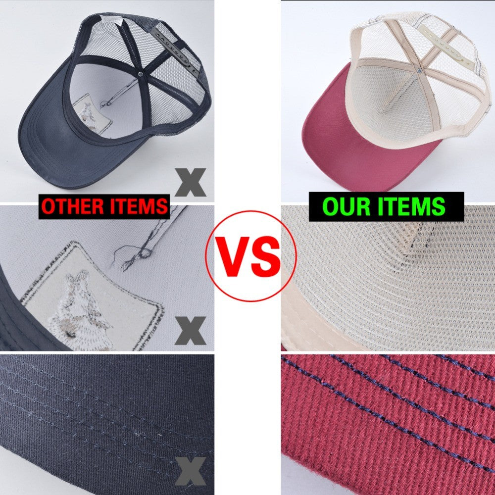 Embroidery Baseball Caps Men 2019 Eagle Snapback Hats For Women Fashion USA Hip Hop Bones Breathable Mesh Streetwear Trucker Cap