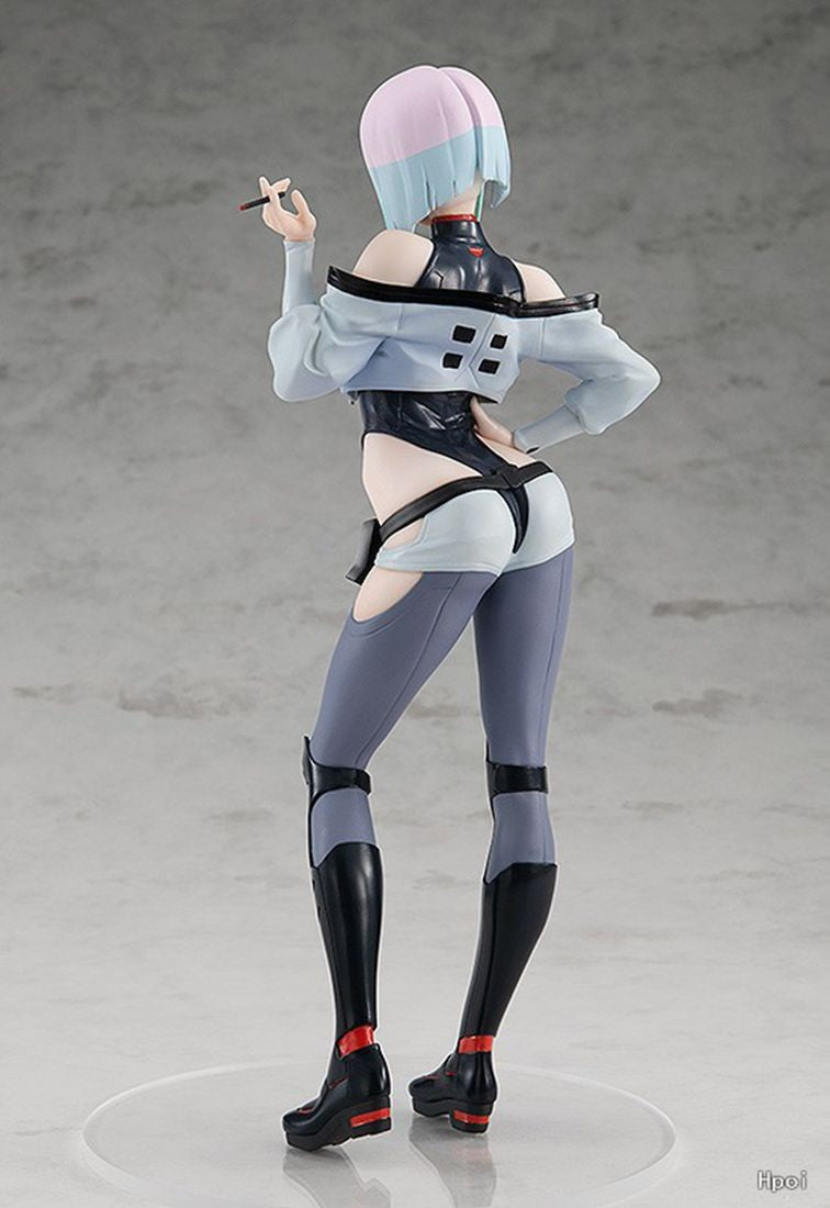 22CM Anime Game Cyberpunk: Edgerunners Lucy Figure Standing doll Anime Model Toys Gift Doll Collection Decoration PVC