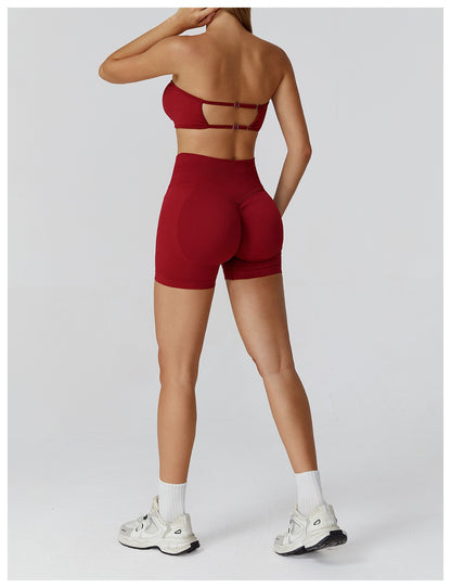 Yoga Clothes Set 2PCS Gym Sportswear Women Sports Bra High Waist Leggings Fitness Suit Running Workout Tracksuit Athletic Wear