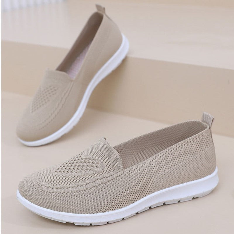 Asgard Women's Casual Flats Shoes Outdoor Lightweight Walking Shoes Summer Comfortable Breathable Mesh Shoes New Hollowing Shoes