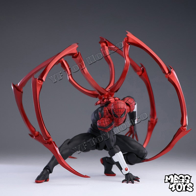 Mess Toys Factory Homem-Aranha Superior Peter Parker Doutor Octopus Messtoys Homem-Aranha Vizinho Anime Boneco de Ação Brinquedos Presentes