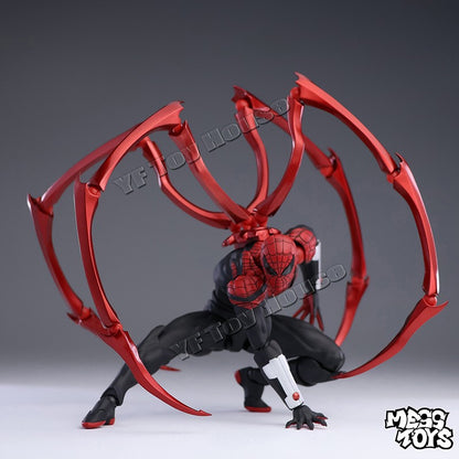 Mess Toys Factory Homem-Aranha Superior Peter Parker Doutor Octopus Messtoys Homem-Aranha Vizinho Anime Boneco de Ação Brinquedos Presentes