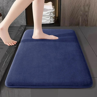 New Memory Foam Bath Mat Super Soft Absorbent Bathroom Rugs Non Slip Bath Rug Runner for Shower Bathroom Floors Carpet