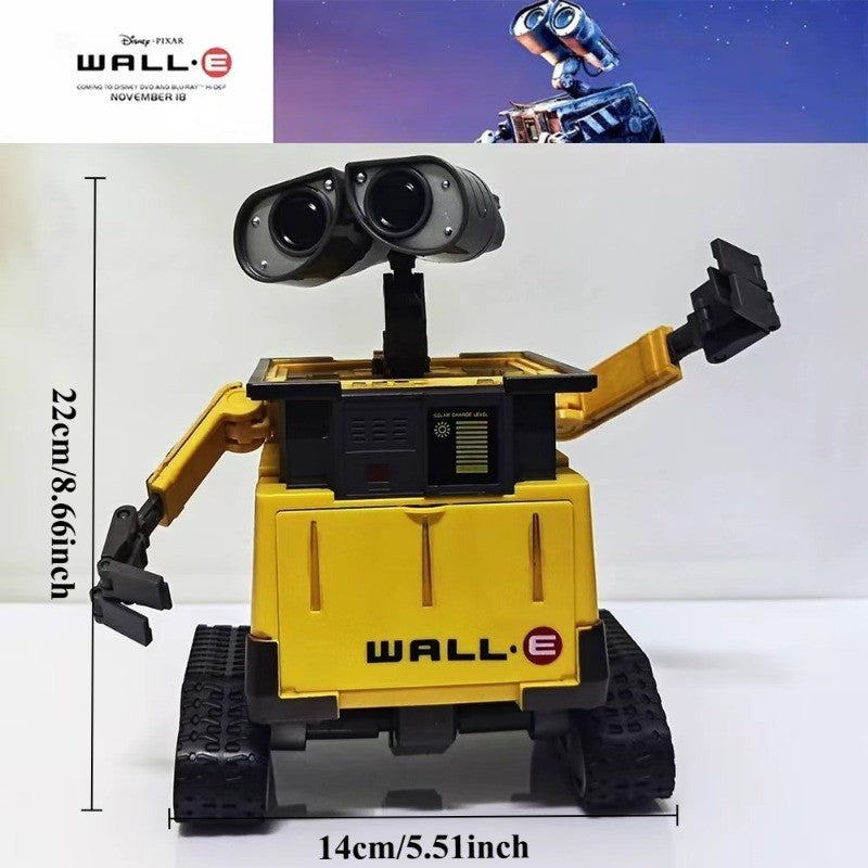 Brinquedos de Anime da Disney WALL E Transformando EVE Robô Boneco de Ação Modelo Brinquedo Presente de Natal para Crianças Brinquedos Colecionáveis