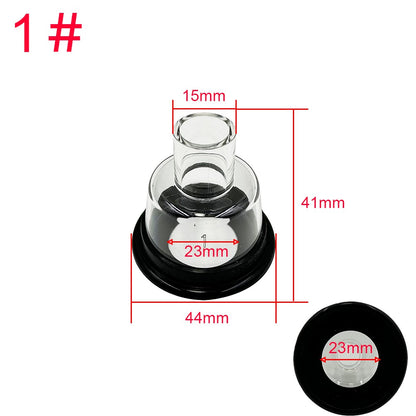 Máscara de Anestesia Pet NO.1-NO.6 para Cães Gatos Transparente Ressuscitador Manual Anestesia Veterinária Máscara de Oxigênio para Animais de Estimação Sala de Cuidados