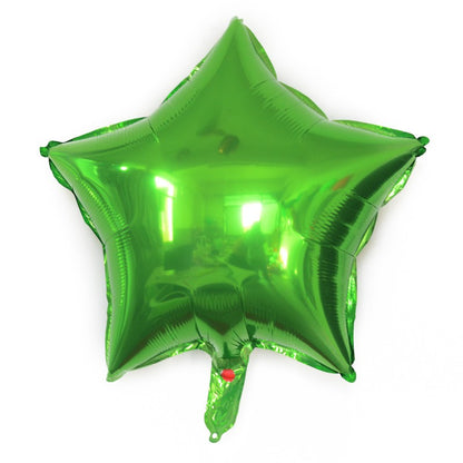10pcs 18inch Star Foil Balloons Helium Balloon Children toy Gift 1st Birthday Party Wedding Decorations kids Globos Baby Shower