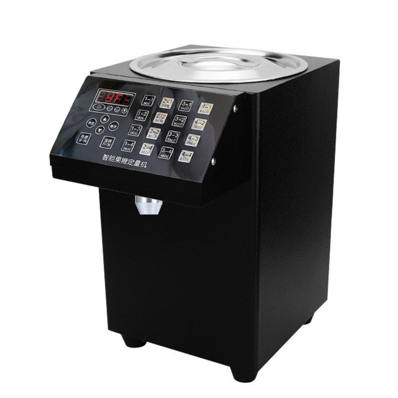 16 Grid Quantitative Fructose Filling Machine Bubble Milk Tea Shop Automatic Electric Syrup Sugar Dispenser Levulose Quantifier