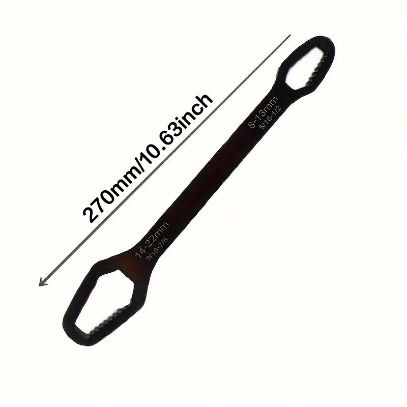 Chave Torx Universal para Carro 8-22mm Chave Autoajustável de Aperto Automático Chave Torx de Duas Pontas Chave Torx Ferramentas Manuais Novo