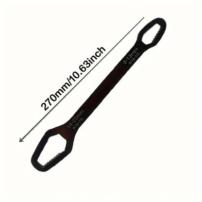 Chave Torx Universal para Carro 8-22mm Chave Autoajustável de Aperto Automático Chave Torx de Duas Pontas Chave Torx Ferramentas Manuais Novo