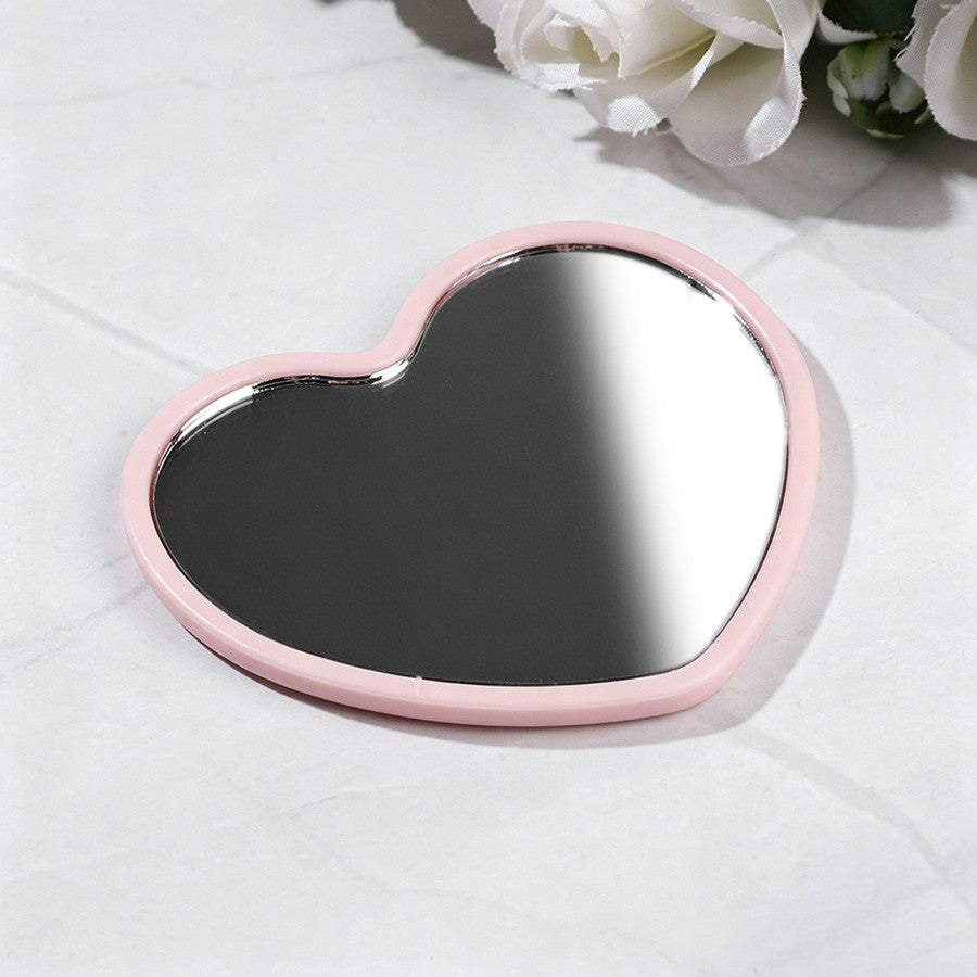 10Pcs Heart Shaped Mini Mirrors Suitable for Wedding Birthday Party Holiday Gifts for guest Christmas Home Decoration Supplies