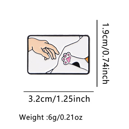 MEMENTO MORI Lapel Pins for Backpack Enamel Pin Cool Men Women Brooch for Clothes Briefcase Badges Jewelry Accessories