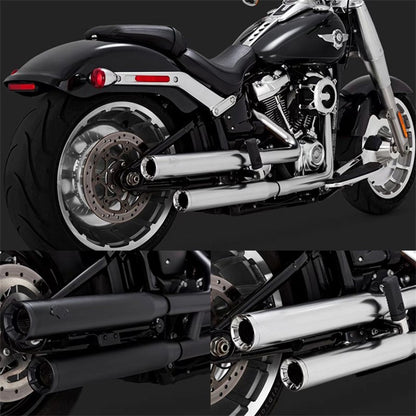 Motorcycle Exhaust System Muffler Pipe For Harley Softail Fat Boy Low Rider S ST