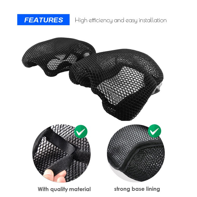 2004-2023 Para BMW R1200GS R1250GS LC Adventure R 1250 GS 1200 Rally ADV Capa de Assento de Moto Confortável para assentos traseiro e dianteiro
