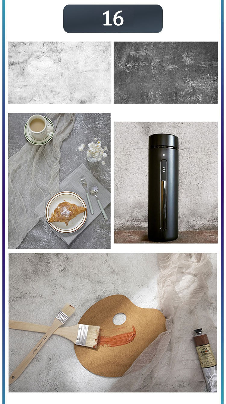 Marble Photography Backdrops 57*87CM 2 Sided Wood Grain Photo Background Wallpaper Studio Waterproof Products Photographic Props