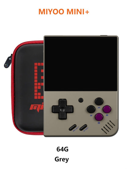 MIYOO Mini Plus Portable Retro Handheld Game Console 3.5"IPS HD Screen Mini+ Players Children's Gift Classic Gaming Emulator