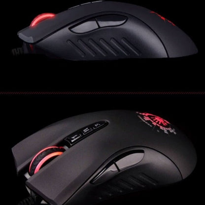 Mouse Gamer A4Tech Bloody A91 com Fio, Macro Instantâneo de Um Clique Io1.1, Motor Óptico e 8 Botões Programáveis