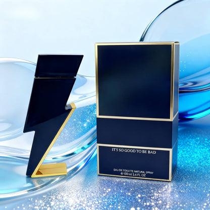 100ML Brand Bad Boy Eau de Toilette for Men-Leather & Cannabis Scent, Bold Masculine Long Lasting Perfume Cologne, Gift for Him