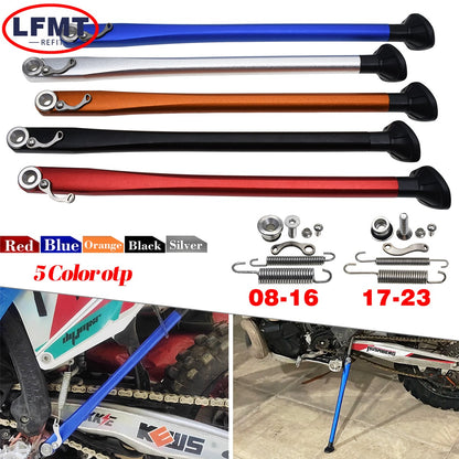 Cavalete Lateral de Moto com Kit de Mola para KTM XC XCW XCF XCFW EXC EXCF 2008-2023 para Husqvarna TE FE TX FX FS 2012-2023