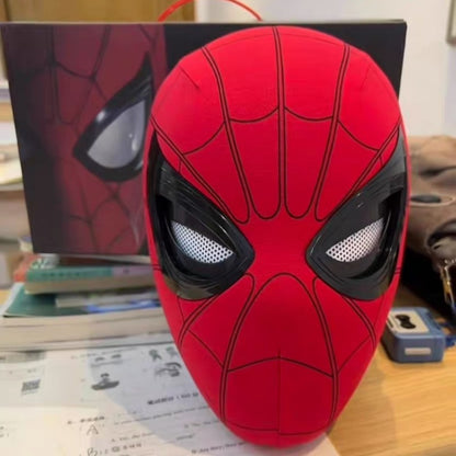 Promoção Máscara Capacete Homem-Aranha Espetacular da Marvel Colecionável Cosplay com Olhos Luminosos e Controle de Anel Elétrico