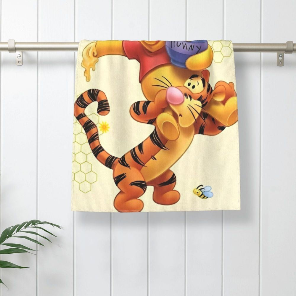 Winnie The Pooh Bear Piglet Merch Towel for Beach New Summer Microfiber Shower Towel No Sand Quick-Dry Surf Towels
