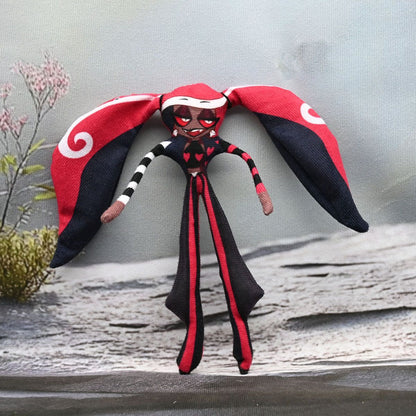 Anime Hazbin Alastor Niffty Cosplay Plush Doll Body Wire Skeleton Action Stuffed Dolls Accessories Ornament Gifts