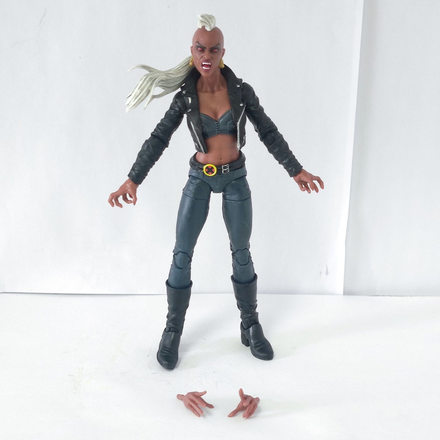Marvel Legends Strange Tales Blackheart Bloodstorm Daimon Hellstorm Voodoo Wolverine MoonKnight Lilith Dracula Boneco de Ação 6"
