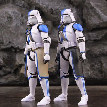 Star Wars 501st Legion ARF ARC Trooper Jesse Hardcase Commander Bane Denal Tup Dogma Boneco de Ação 6" Fase 2 Rex Team Clone Brinquedo